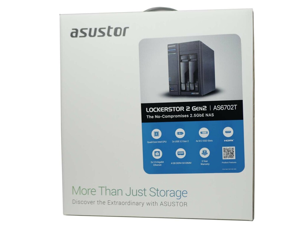 Test : NAS Asustor Lockerstor 2 Gen2 AS6702T 4 Test Nas Asustor Lockerstor 2 Gen2 Boite