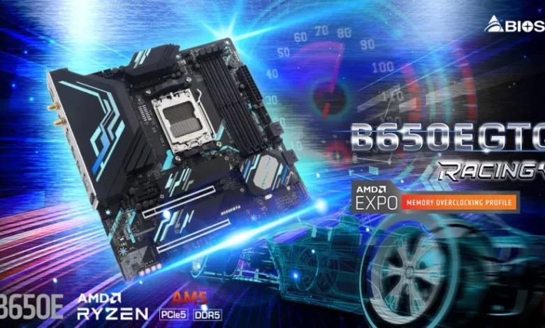 BIOSTAR présente sa Racing B650EGTQ 1 BIOSTAR Racing B650EGTQ 1 jpg webp