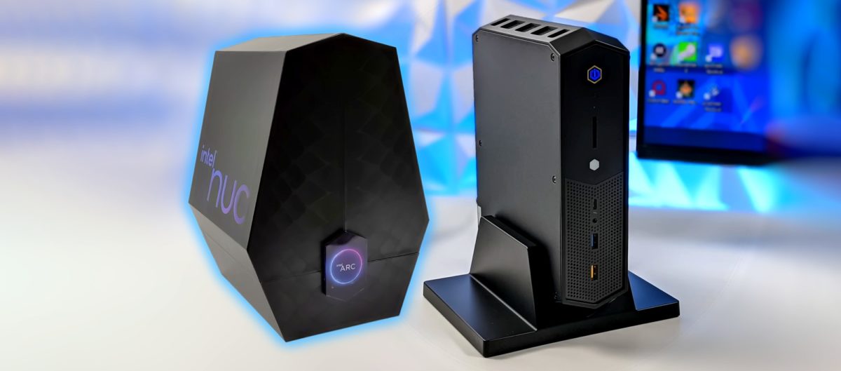 Présentation du Intel NUC 12 Enthusiast – Serpent Canyon 2 Intel Nuc Coffin Banner