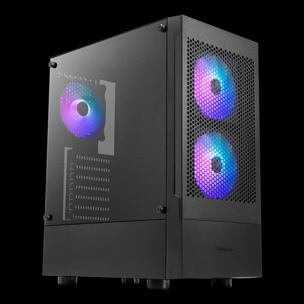 GAMDIAS TALOS E3 MESH, des boîtiers orientés airflow 3 Boitier Talos E3 Mesh Black