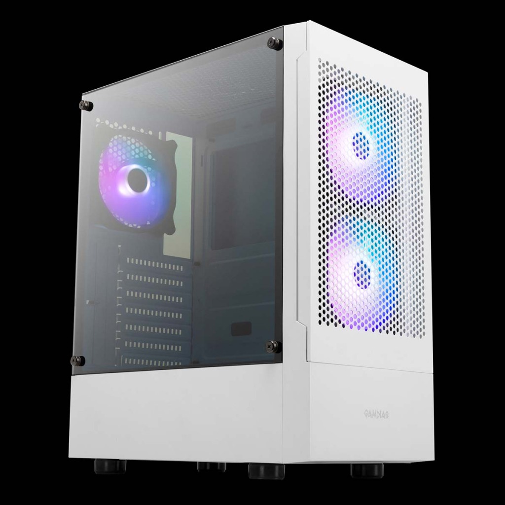 GAMDIAS TALOS E3 MESH, des boîtiers orientés airflow 4 Boitier Talos E3 Mesh White