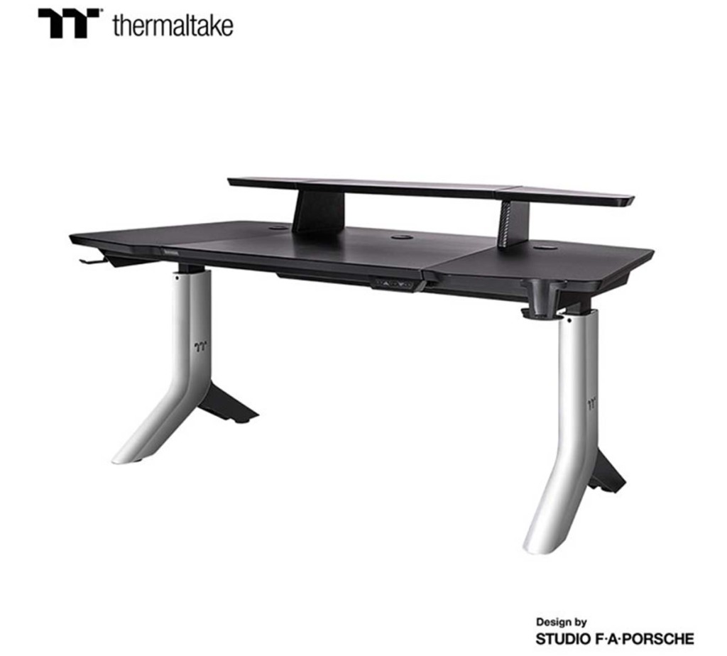 (MAJ) Design by Studio F. A. Porsche, voici le Thermaltake ARGENT P900 2 Bureau Thermaltake Argent P900