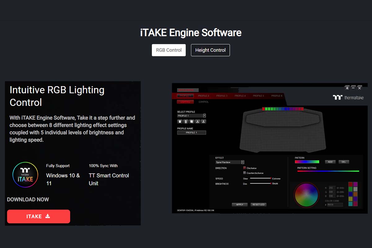 iTAKE Engine Software