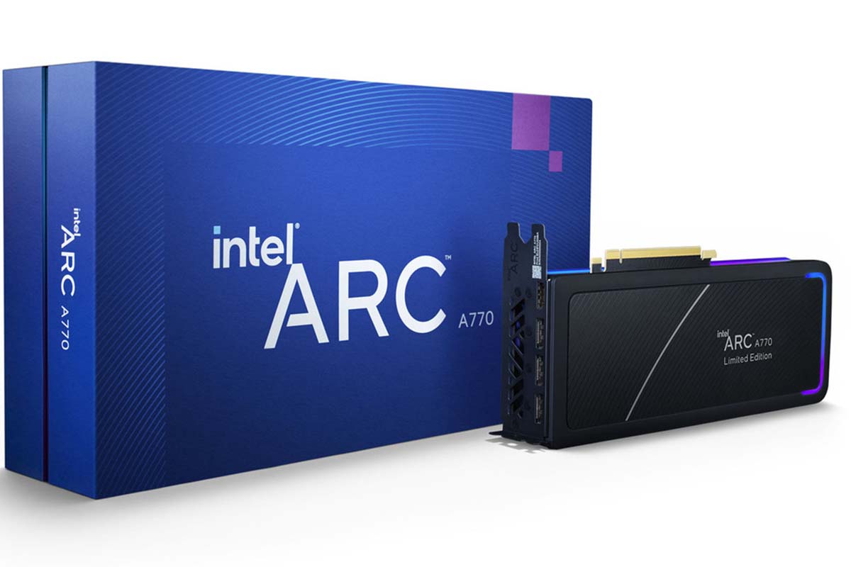 Sortie des pilotes graphiques Intel Arc 101.3793 2 Carte graphique Intel Arc A770