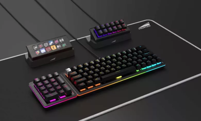 MOUNTAIN DisplayPad et MacroPad, pour les créateurs de contenu 1 keypad mountain displaypad macropad keyboard jpg webp