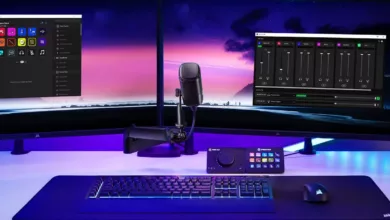 Une interface XLR pour le microphone Elgato Wave DX 15 microphone elgato wave dx ecosysteme jpg webp