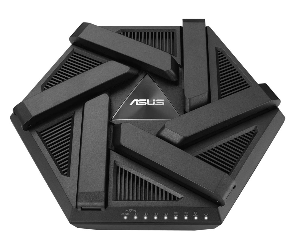 ASUS RT-AXE7800, un routeur tri-bande Wi-Fi 6E 3 Possibilité de replier les antennes