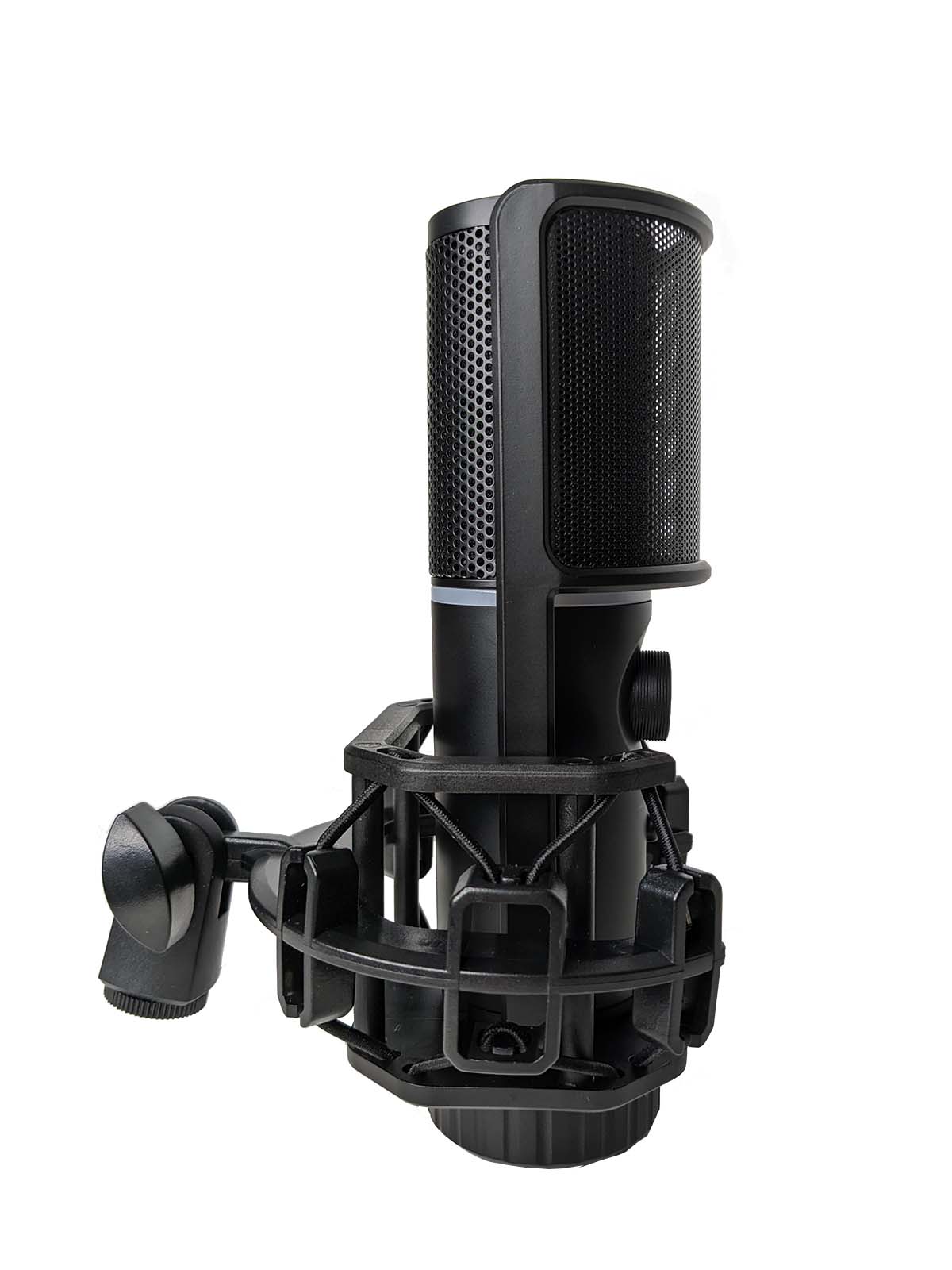 Test Streamplify MIC ARM, microphone RGB avec bras de montage 6 Système de fixation à l'arrière du support