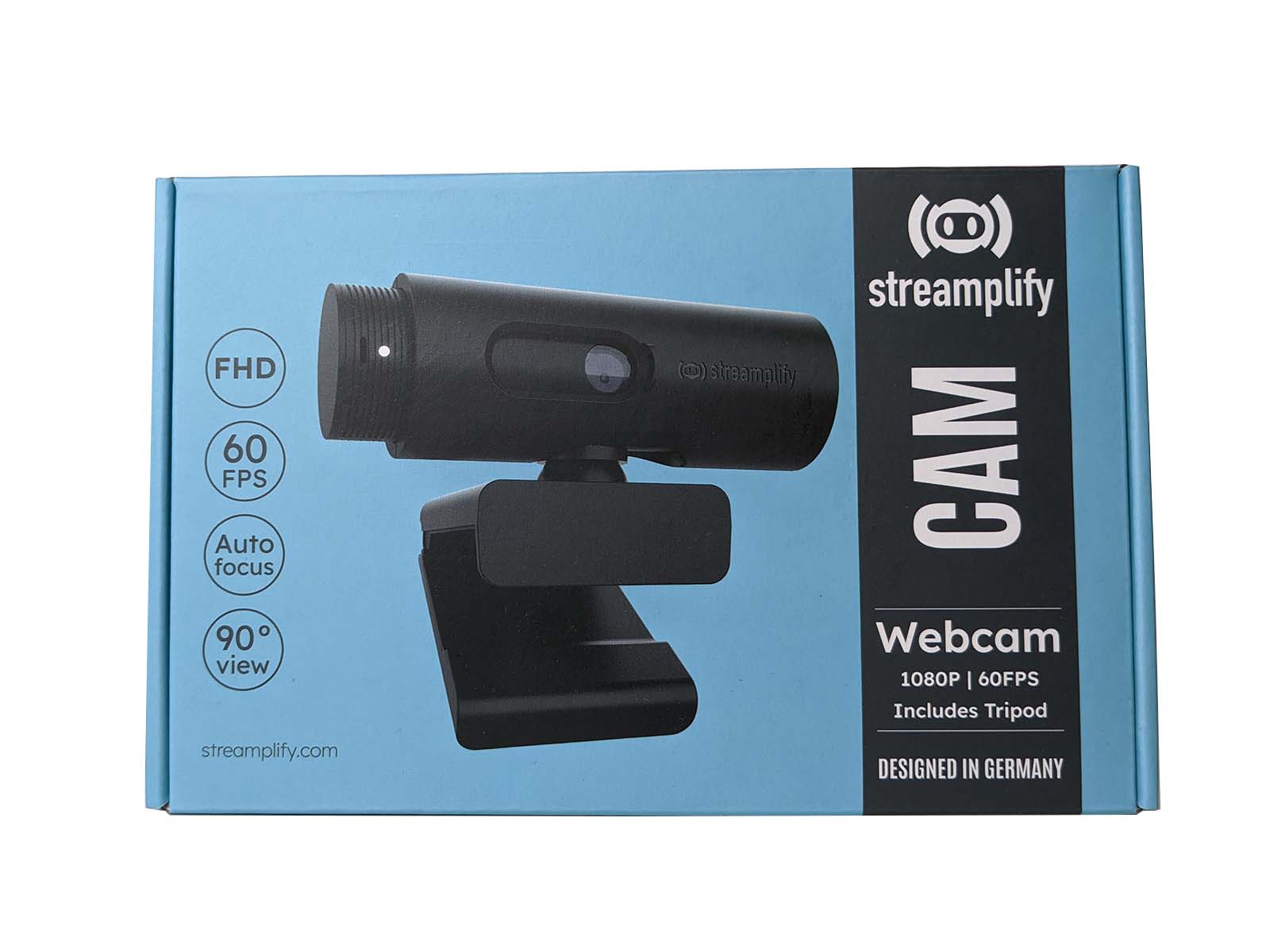 Test Streamplify CAM, du 1080p/60 FPS à moins de 80 € 3 Avant de la boîte