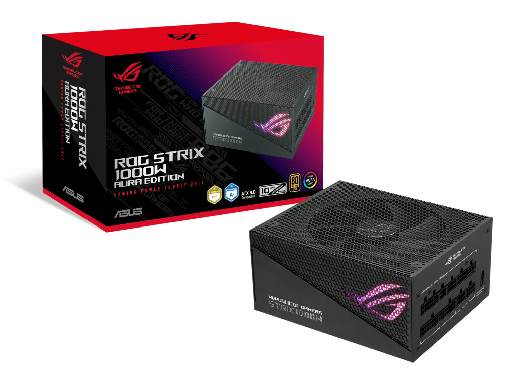 ASUS ROG annonce la série Strix Gold Aura Edition 2 Asus Rog Strix Aura Gold Box