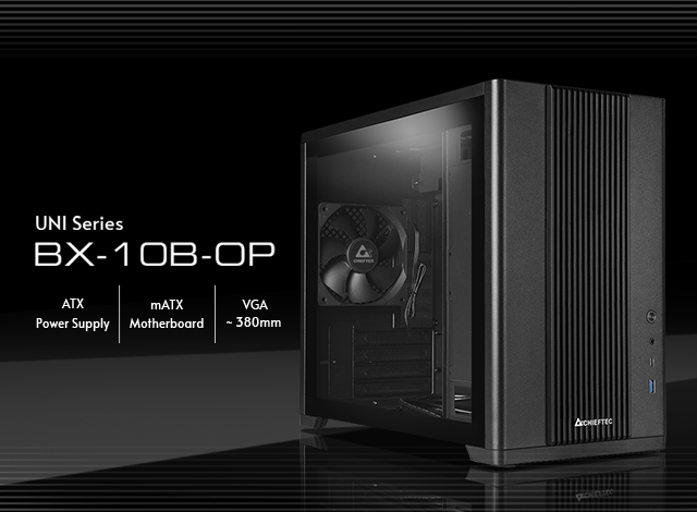 CHIEFTEC BX-10B-OP : un nouveau boitier m-ATX 1 BX 10B KV 640x480 1