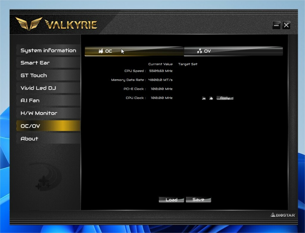 Test BIOSTAR X670E VALKYRIE : Le haut de gamme accessible 9 Prtscr Capture 20
