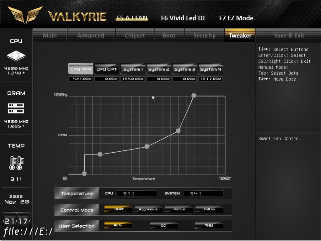 Test BIOSTAR X670E VALKYRIE : Le haut de gamme accessible 13 Bios13 Copier