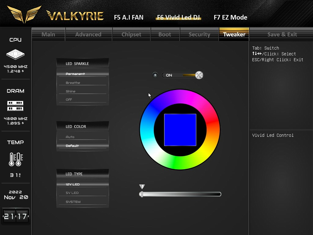 Test BIOSTAR X670E VALKYRIE : Le haut de gamme accessible 14 Bios14 X670e Valkyrie