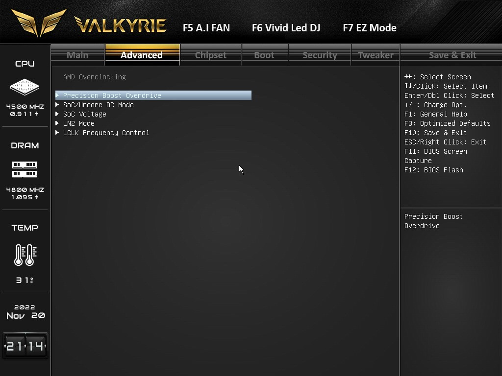 Test BIOSTAR X670E VALKYRIE : Le haut de gamme accessible 6 Bios4 X670e Valkyrie