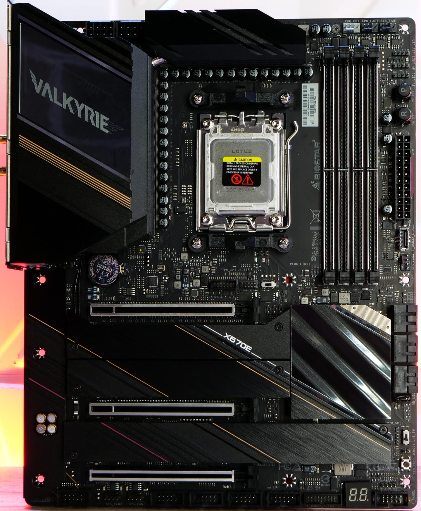Test BIOSTAR X670E VALKYRIE : Le haut de gamme accessible 2 Biostar X 670 E Valkyrie 1