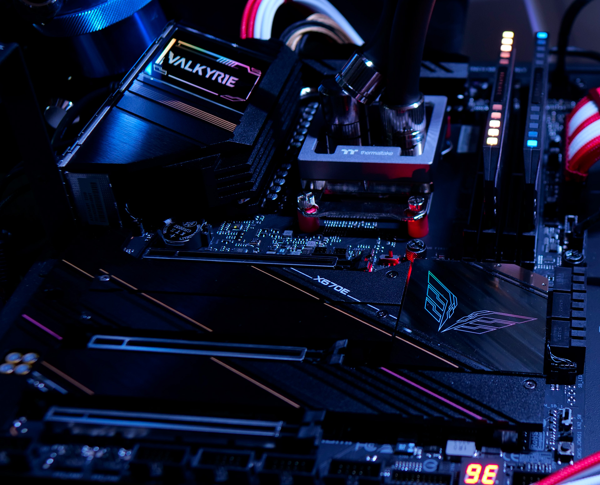 Test BIOSTAR X670E VALKYRIE : Le haut de gamme accessible 15 Biostar X 670 E Valkyrie Rgb 1 1