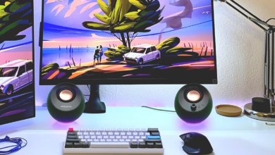 Creative Pebble Pro, tout rond avec du RGB 30 enceintes creative pebble pro desktop