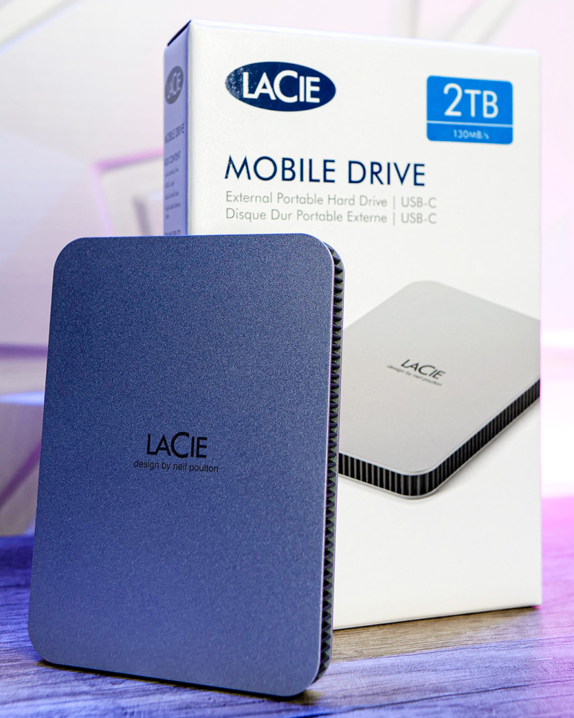 Test LaCie Mobile Drive 2022 : le stockage de l'art 2 La Cie Mobile Drive 2022