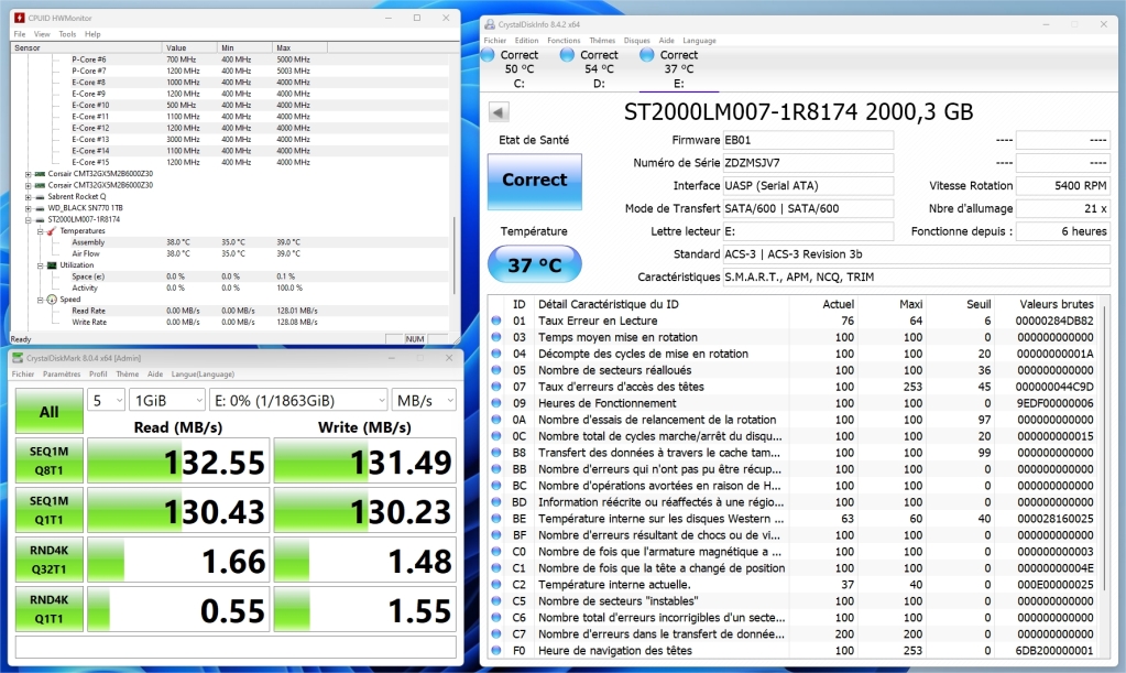 Test LaCie Mobile Drive 2022 : le stockage de l'art 2 Lacie Drive Mobile Temp