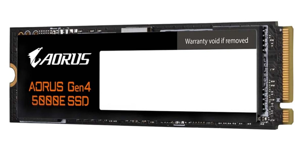 GIGABYTE lance le SSD NVMe AORUS Gen4 5000E 2 SSD NVMe AORUS Gen4 5000E