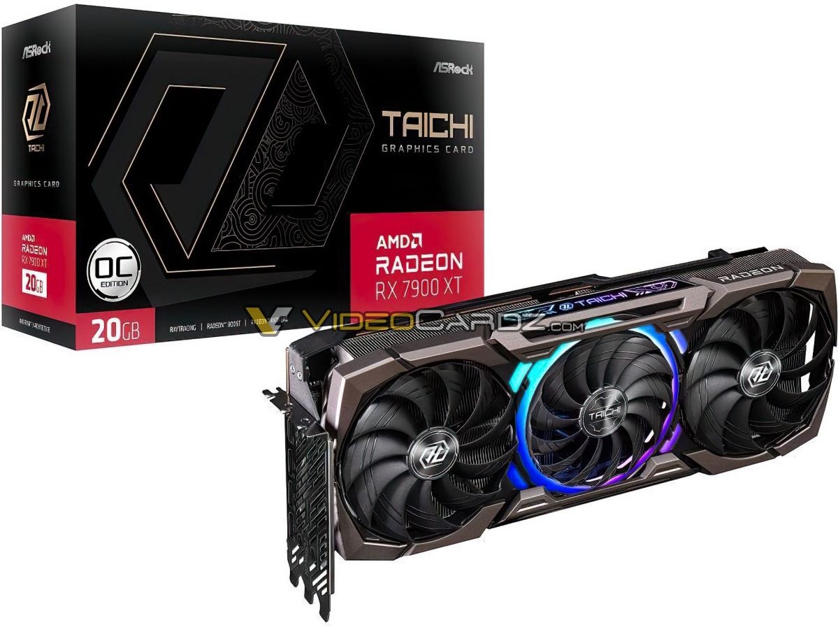 Les ASRock RX 7900 Phantom Gaming et Taichi se dévoilent 2 Asrock Rx 7900 (2)