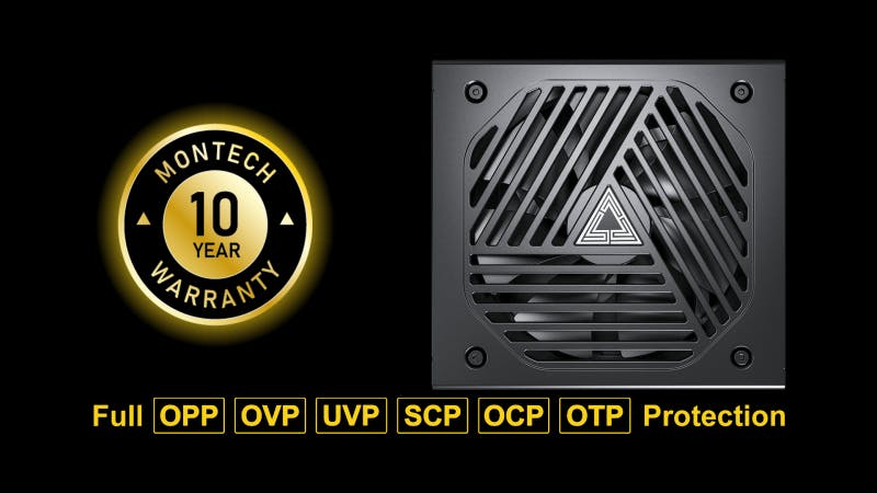 MONTECH lance les TITAN GOLD Power (ATX 3.0 et PCIe 5.0) 4 Montech Titan Gold 3