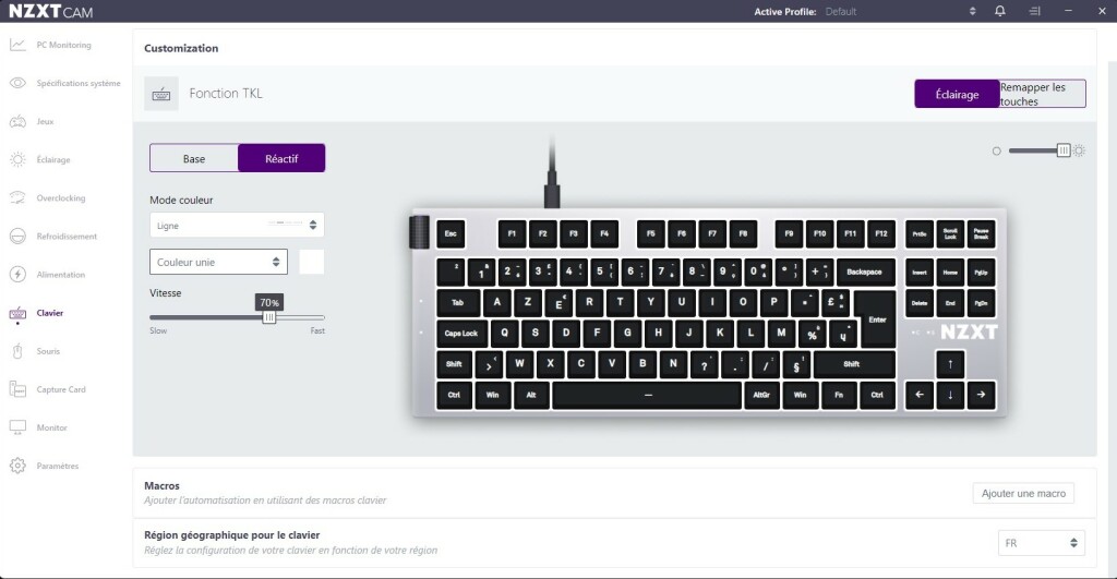 Clavier NZXT Function TKL : un premier clavier convaincant 11 Nzxt Function Tkl 0551