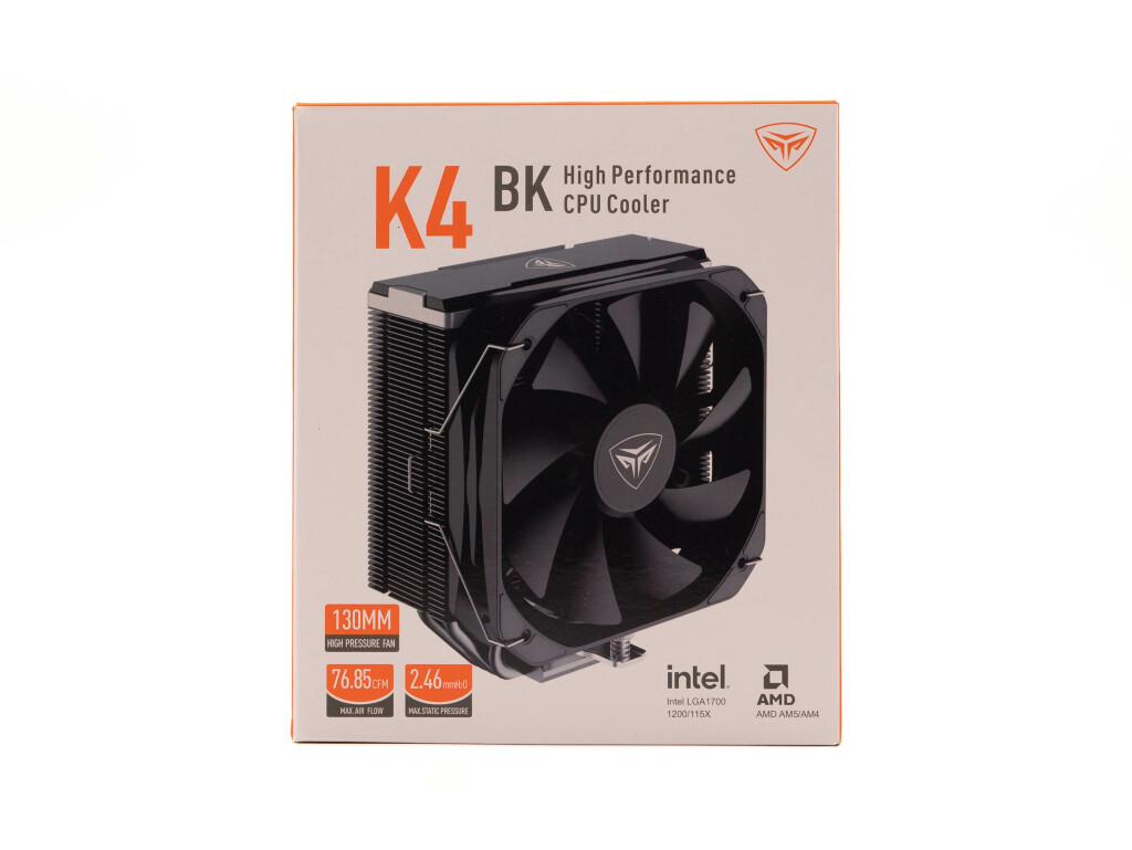 Test PCCOOLER K4 BK : le ventirad venu de l'Empire du Milieu 2 Pc Cooler K4 1