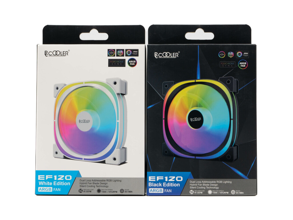 Test PCCOOLER EF120 : ventilateur ARGB 2 Pccooler Ef120 1