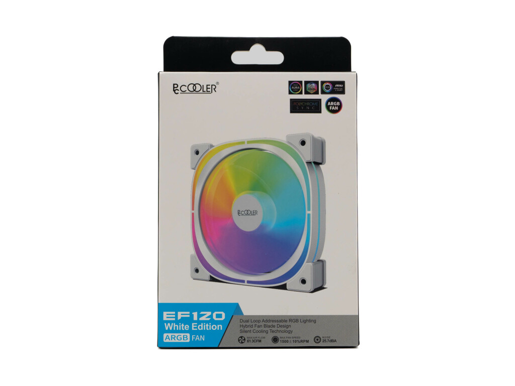 Test PCCOOLER EF120 : ventilateur ARGB 3 Pccooler Ef120 2