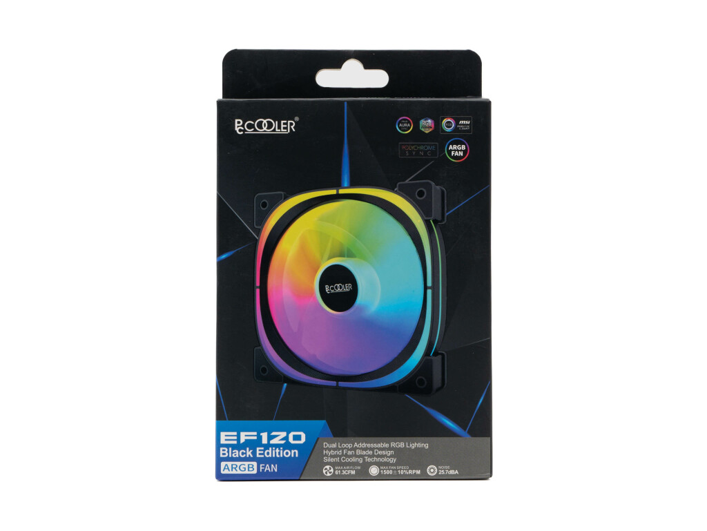 Test PCCOOLER EF120 : ventilateur ARGB 4 Pccooler Ef120 4