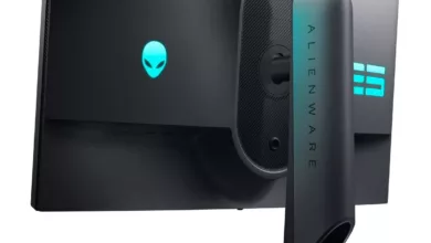 Du 500 Hz pour le moniteur Alienware AW2524H 3 moniteur alienware aw2524h back jpg webp