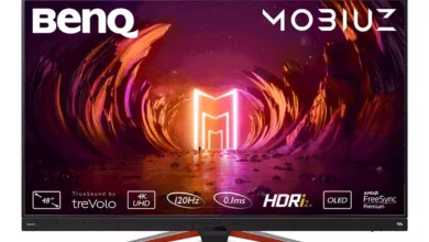 BenQ MOBIUZ EX480UZ, un OLED 4K de 48" en 120 Hz 11 moniteur benq mobiuz ex480uz jpg webp