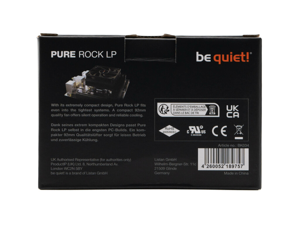 Be Quiet Pure Rock Lp 4