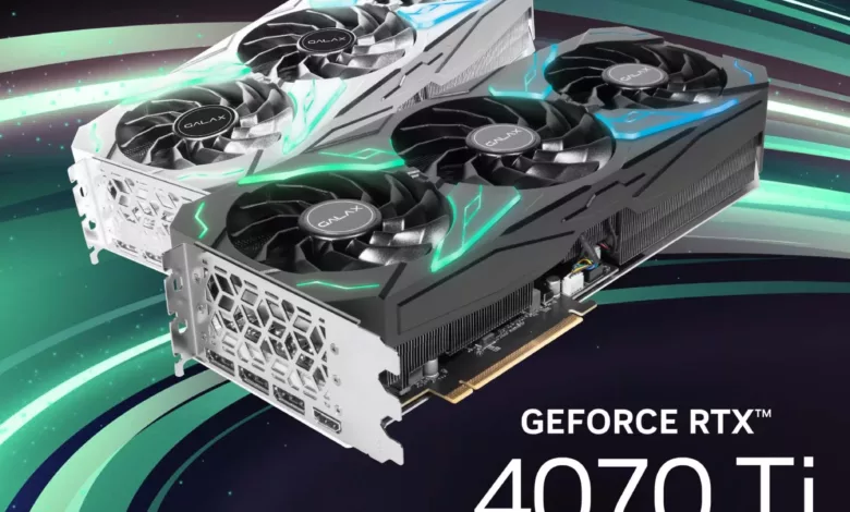 GALAX annonce ses RTX 4070 Ti 1 GALAX RTX 4070 Ti 1 jpg webp