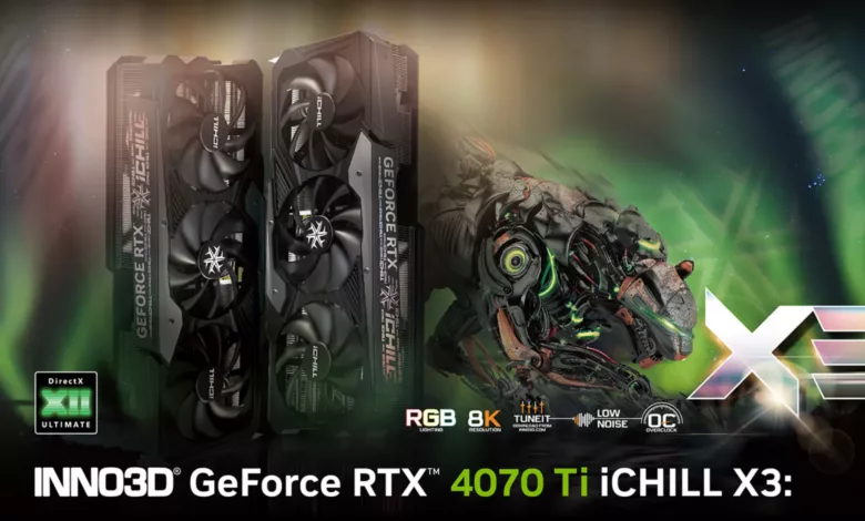 INNO3D lance ses RTX 4070 Ti 1 INNO3D RTX 4070 Ti scaled