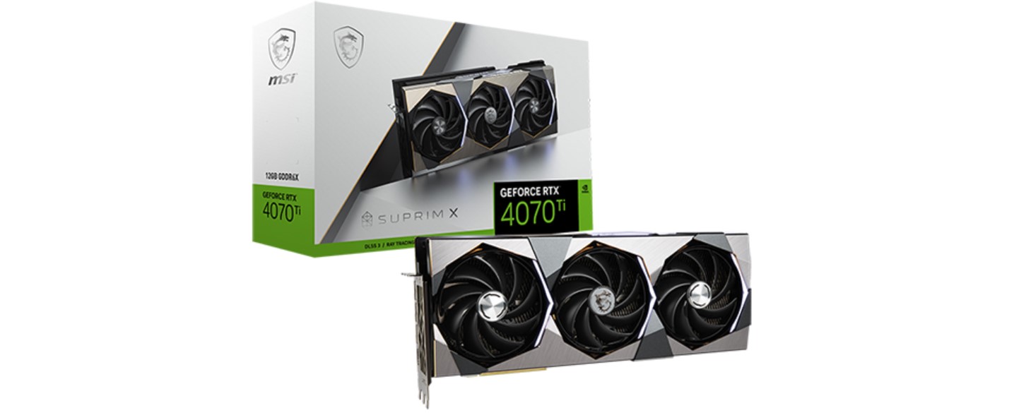 MSI présente ses RTX 4070 Ti 2 Msi Rtx 4070 Ti 2
