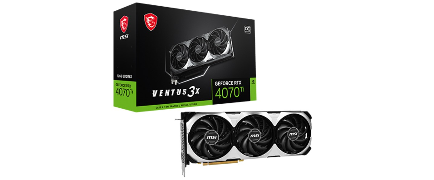 MSI présente ses RTX 4070 Ti 4 Msi Rtx 4070 Ti 4