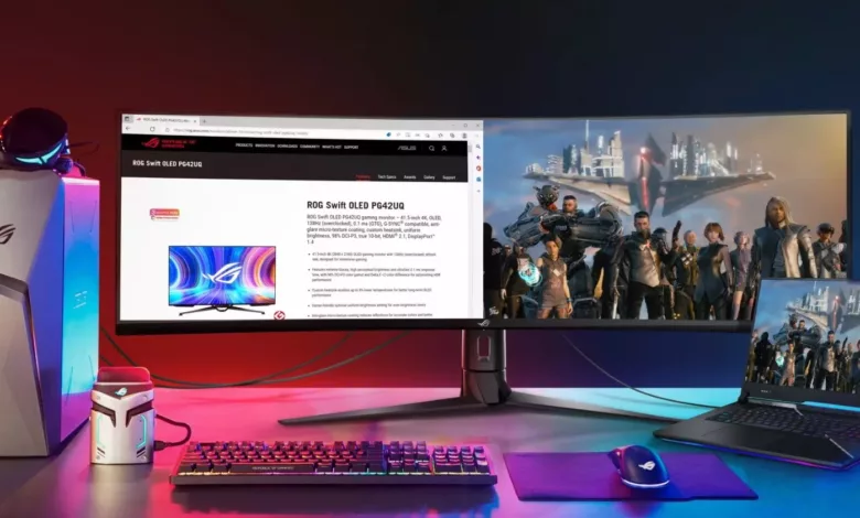 ROG STRIX XG49WCR : un impressionnant écran de 49 pouces 1 ROG Strix XG49WCR 1 jpg webp