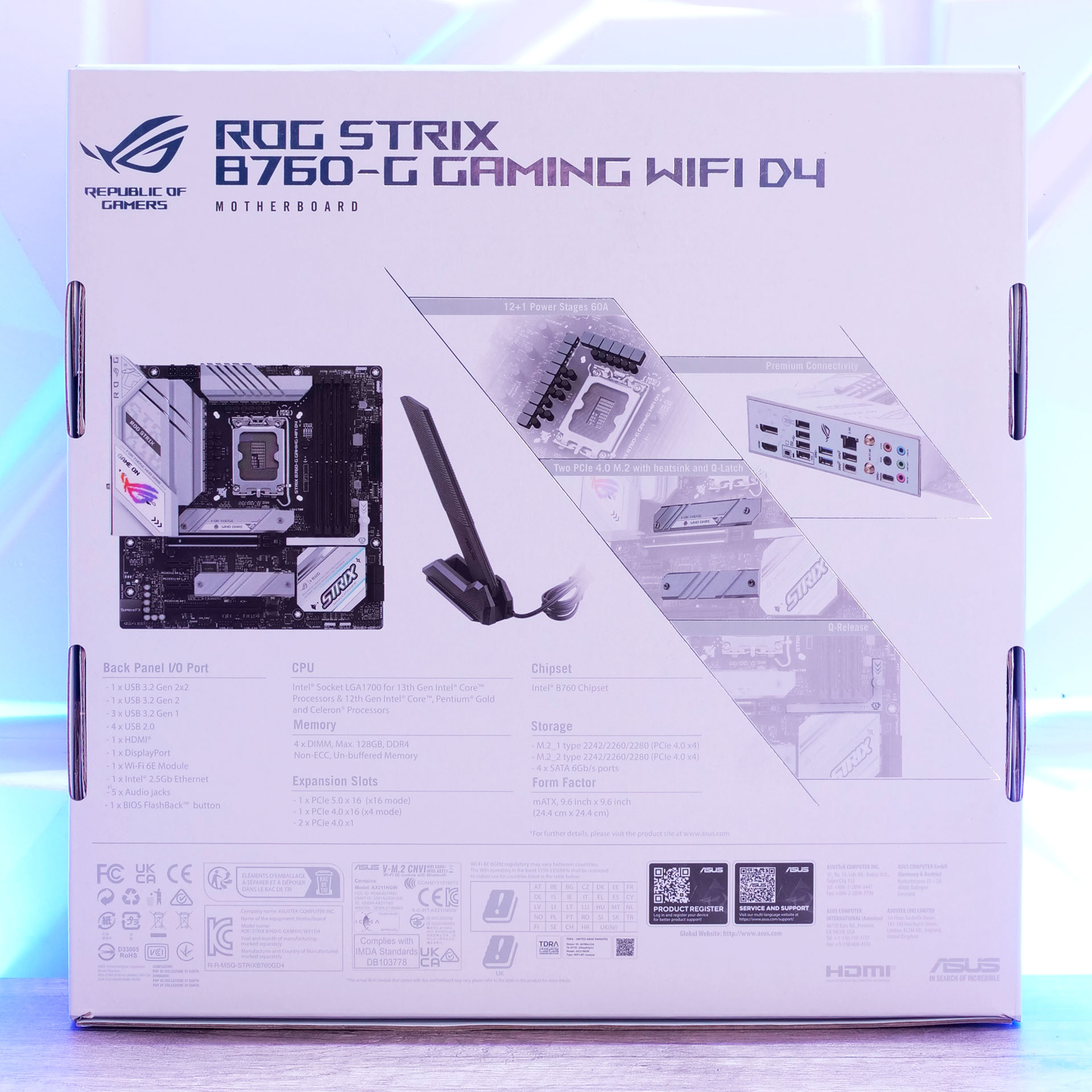 Test ASUS ROG Strix B760-G Gaming WiFi D4 3 Asus Rog Strix B 760 G Gaming Wi Fi D 4 2