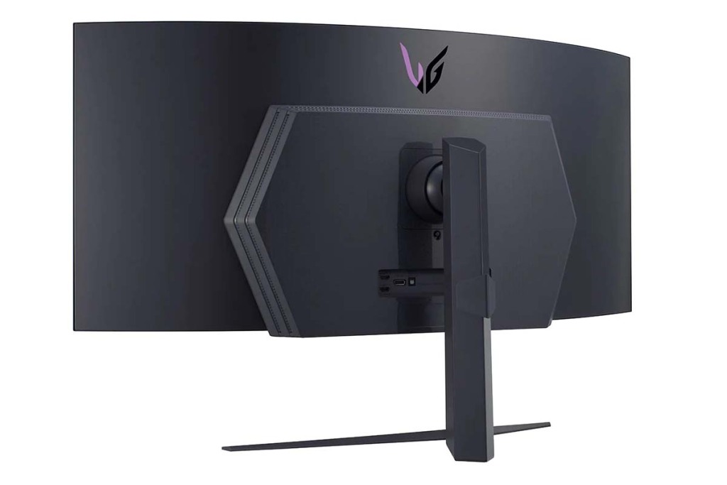 LG UltraGear OLED 45GR95QE, premier OLED gaming 240 Hz 3 Arrière de l'écran