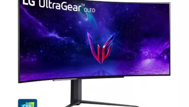 LG UltraGear OLED 45GR95QE, premier OLED gaming 240 Hz 1 ecran lg ultragear oled 45gr95qe jpg webp