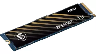 59,90 € pour le SSD MSI SPATIUM M371 de 1 To 5 ssd msi spatium m371 1 to jpeg webp