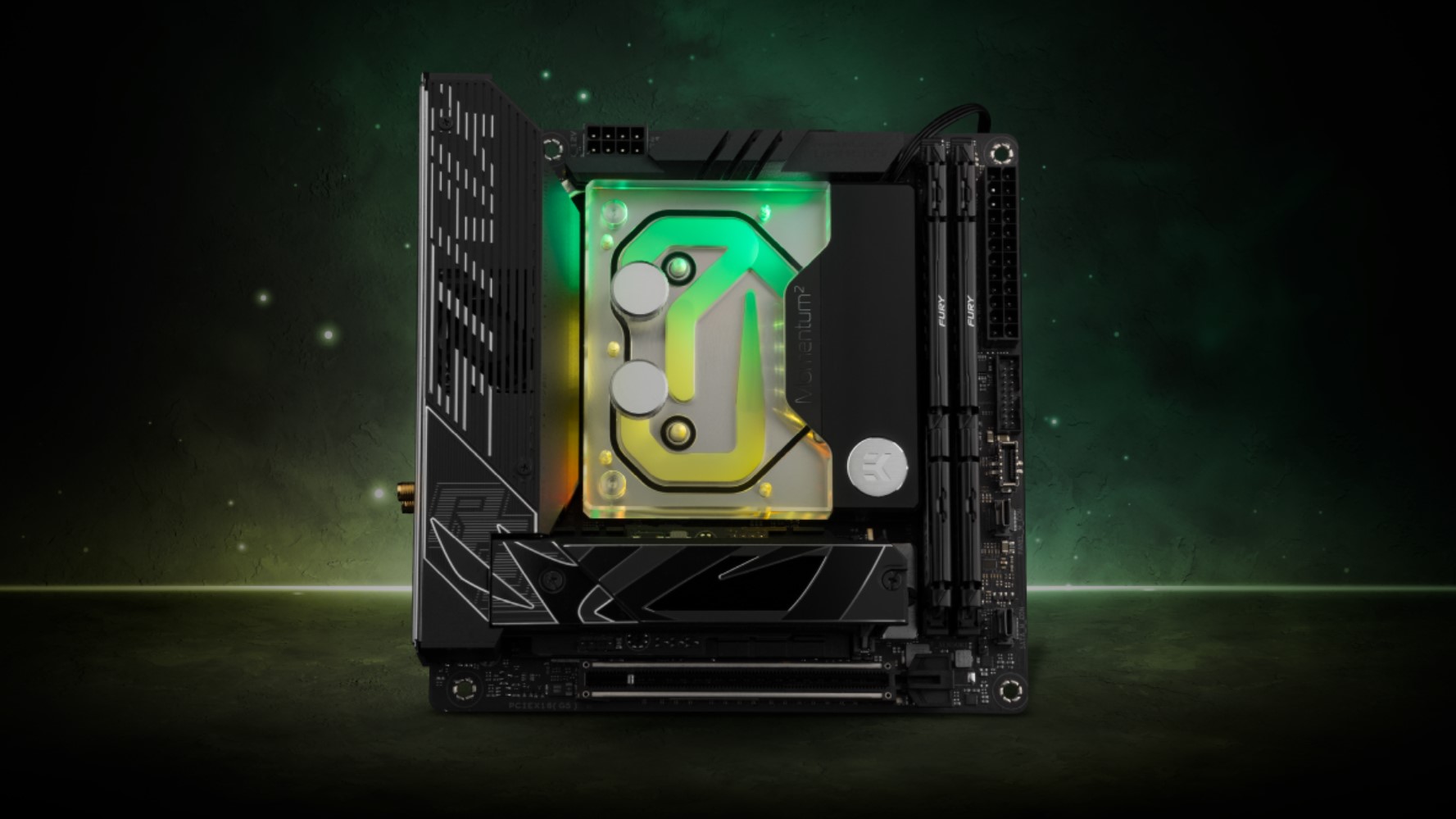 EK lance son waterblock pour la ASUS ROG STRIX Z790-I GAMING 2 Ek Quantum Momentum Strix Z790 I Gaming 1