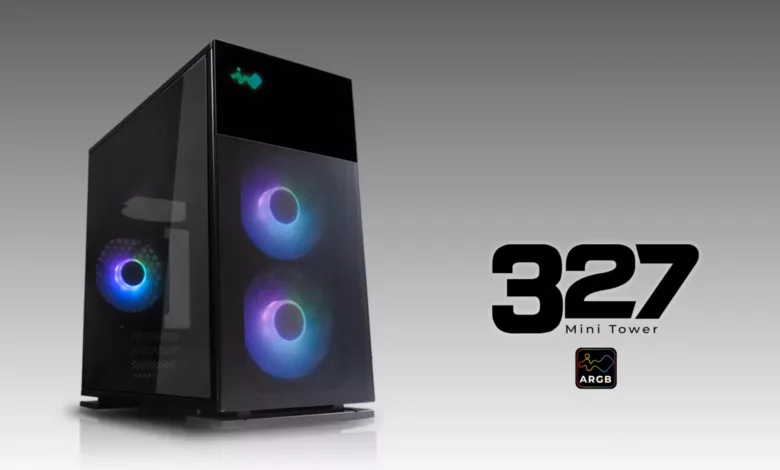InWin 327 : un boîtier compact pour cartes mères mini-ITX et micro-ATX 1 InWin 327 1 scaled