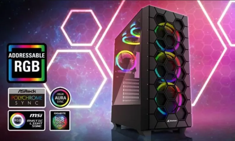 Sharkoon dévoile le boîtier RGB HEX 1 Sharkoon RGB Hex 1 jpg webp