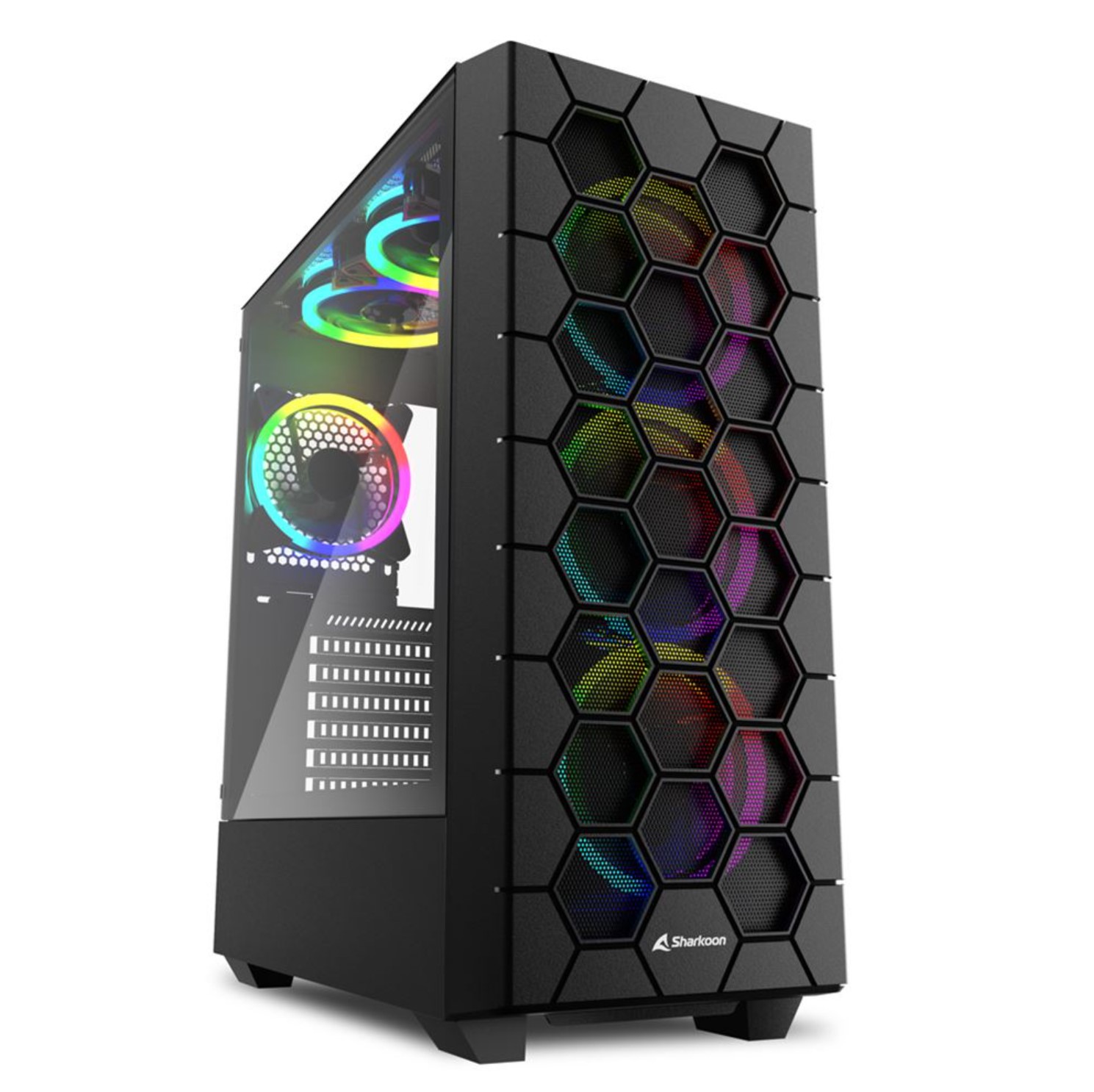 Sharkoon dévoile le boîtier RGB HEX 2 Sharkoon Rgb Hex 2