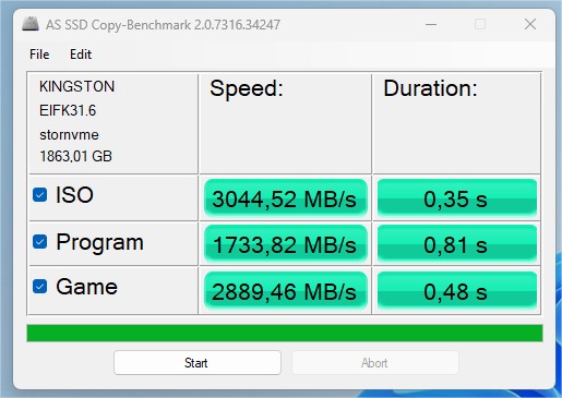 Test Kingston FURY Renegade Heatsink 2 To 3 As Ssd King Copy