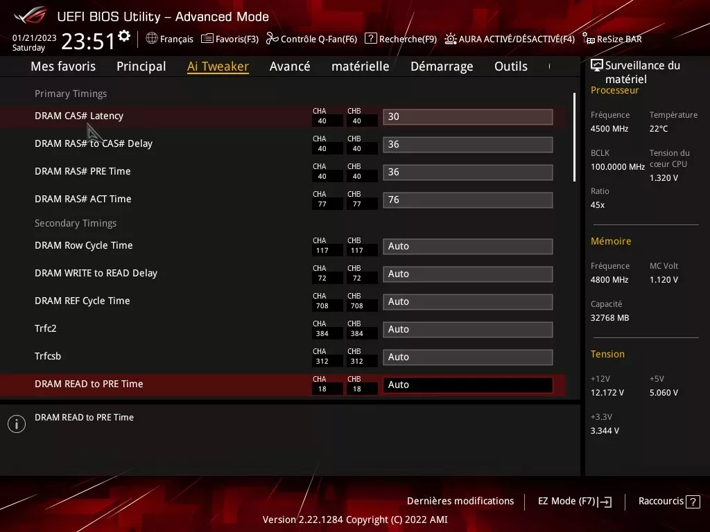 Bios Strix B650 A11